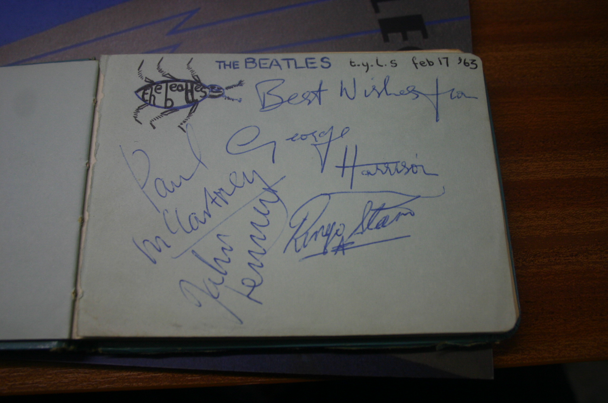 Beatles Autographs 1963