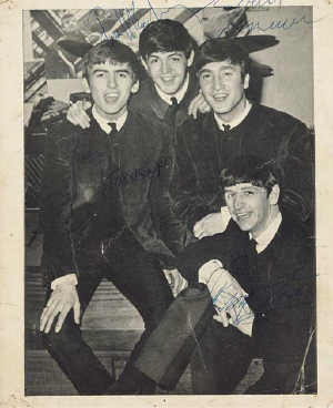 Beatles Autographs 1963