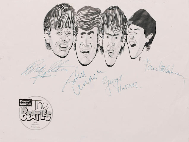 Beatles Autographs 1963