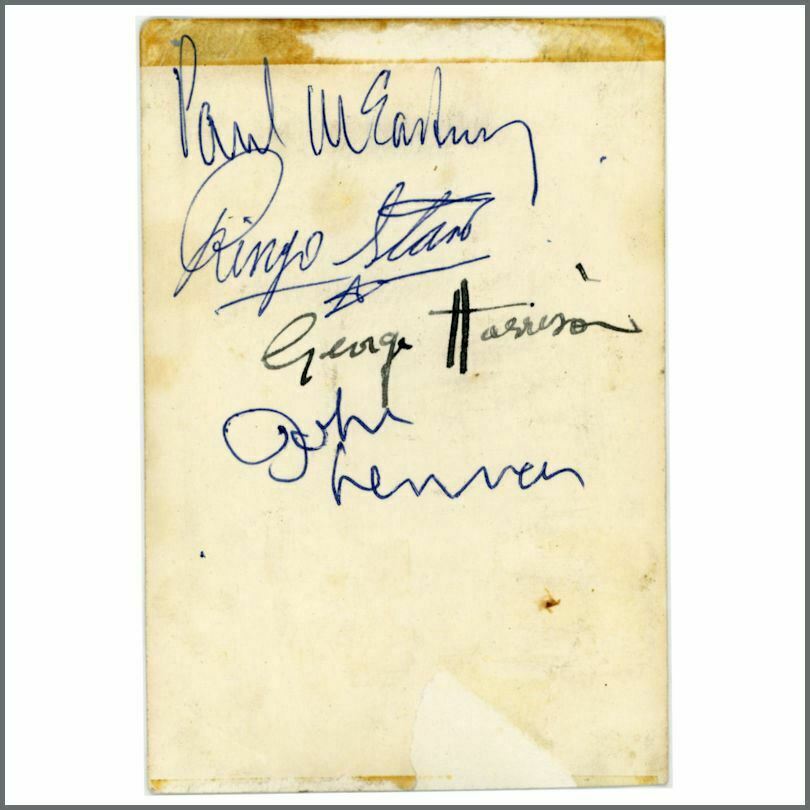 Beatles Autographs 1963