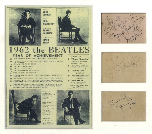 Beatles Autographs 1963