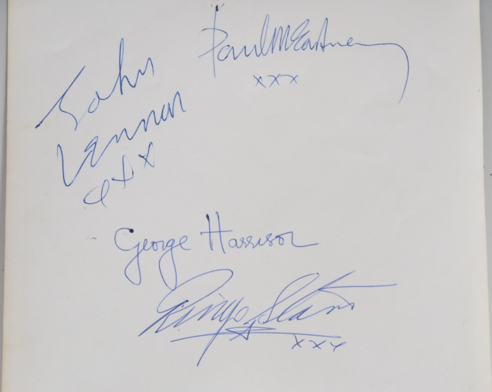 Beatles Autographs 1963