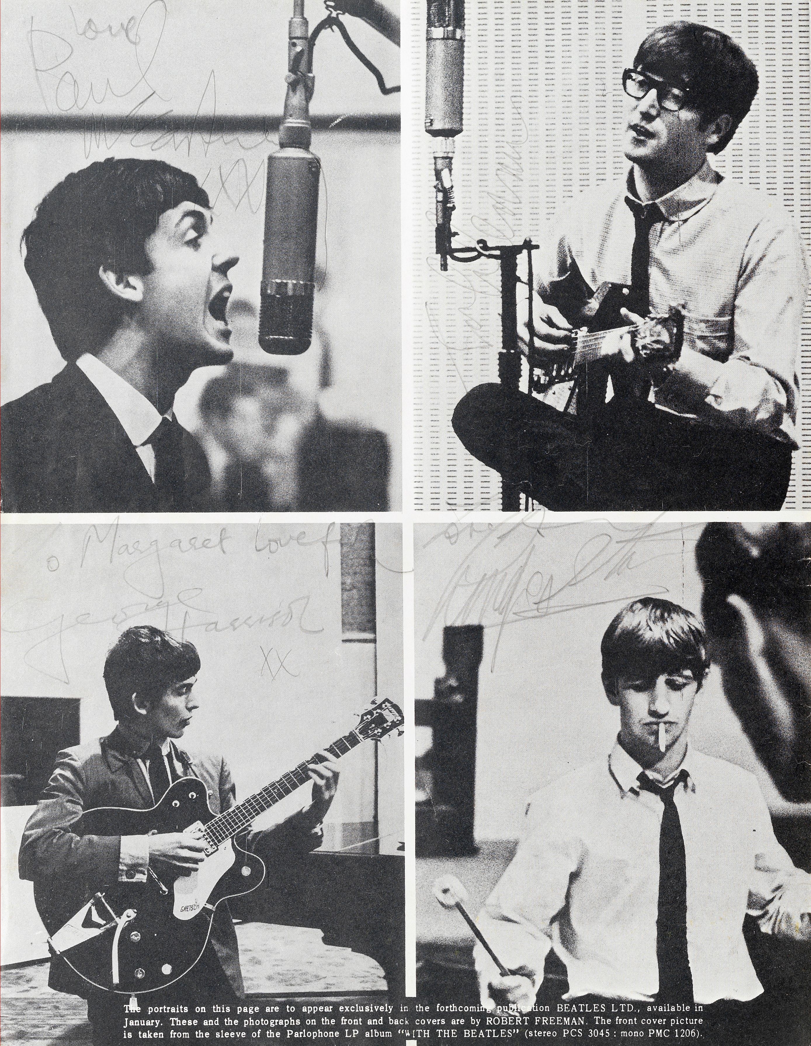 Beatles Autographs 1963