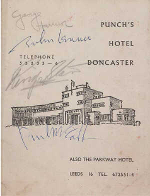 Beatles Autographs 1963