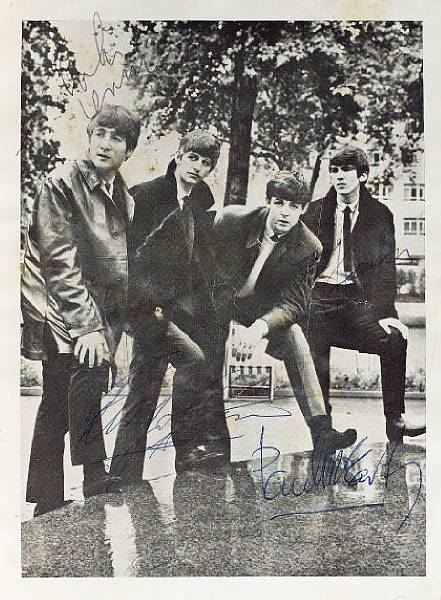 Beatles Autographs 1963