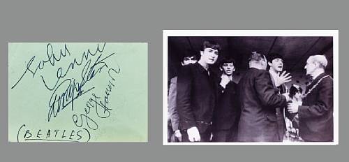 Beatles Autographs 1963