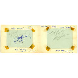 Beatles Autographs 1963