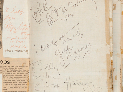 1962 Beatles Autograph Examples